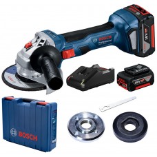 BOSCH GWS 180-LI PROFESSIONAL Akumulatorowa Szlifierka Kątowa, 18V 4.0Ah, 125mm 06019H9021