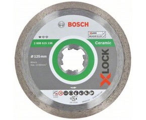 BOSCH X-LOCK tarcza diamentowa do ceramiki 125mm 2608615138