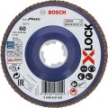 BOSCH X-LOCK Tarcza lamelkowa, 125 mm, 60 2608619210 BOSCH X-LOCK Tarcza lamelkowa, 125 mm, 60 2608619210