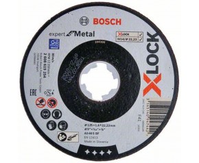 BOSCH X-LOCK Ostrze, tarcza 125×1,6×22,23mm 2608619254