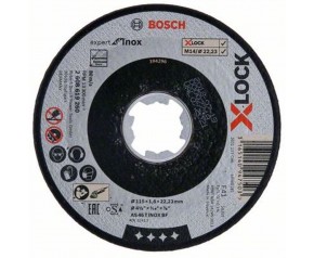 BOSCH X-LOCK Standard for Inox Tarcza tnąca prosta, 115×1×22,23 mm 2608619261