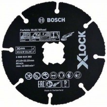 Bosch X-LOCK Carbide Multi Wheel tarcza 115mm 2608619283