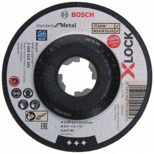 BOSCH X-LOCK SfM 115×6 mm T27 2608619365