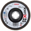BOSCH X-LOCK Tarcza lamelkowa X571, 125x22,23mm, G40, 2608621767 BOSCH X-LOCK Tarcza lamelkowa X571, 125x22,23mm, G40, 2608621767