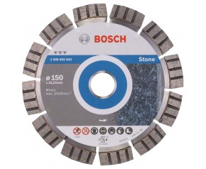 Bosch Diamentowa tarcza tnąca Best for Stone 150 x 22,23 x 2,4 x 12 mm 2608602643