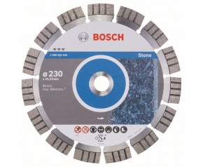 Bosch Diamentowa tarcza tnąca Best for Stone 230 x 22,23 x 2,4 x 15 mm 2608602645