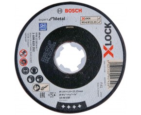 BOSCH X-LOCK Expert for Metal Tarcza tnąca, 115×1,6×22,23mm 2608619252