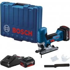 BOSCH GST 185-LI Wyrzynarka akumulatorowa, 2x GBA 18V 4.0Ah, walizka 06015B2022