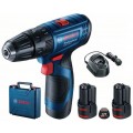 BOSCH GSB 120-LI PROFESSIONAL Aku wiertarko-wkrętarka udarowa 2x 12V 2.0Ah, 06019G8100 BOSCH GSB 120-LI PROFESSIONAL Aku wiertarko-wkrętarka udarowa 2x 12V 2.0Ah, 06019G8100