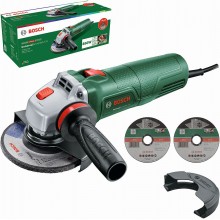 BOSCH UniversalGrind 850-125 Szlifierka kątowa + 3x Tarcza tnąca 06033E2101