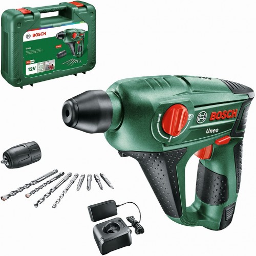 BOSCH Uneo 12 Li Akumulatorowy młot udarowo-obrotowy, 1x2,5 Ah 060398400D