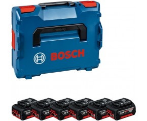 BOSCH 6 akumulatorów GBA 18V 4.0Ah PROFESSIONAL 1600A02A2S