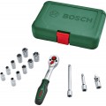 BOSCH 14-częściowy zestaw wkładek do kluczy nasadowych 1" 1600A02BY0