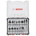 BOSCH Mieszany zestaw frezów, trzpień 8 mm, 15 szt. 2607017472 BOSCH Mieszany zestaw frezów, trzpień 8 mm, 15 szt. 2607017472