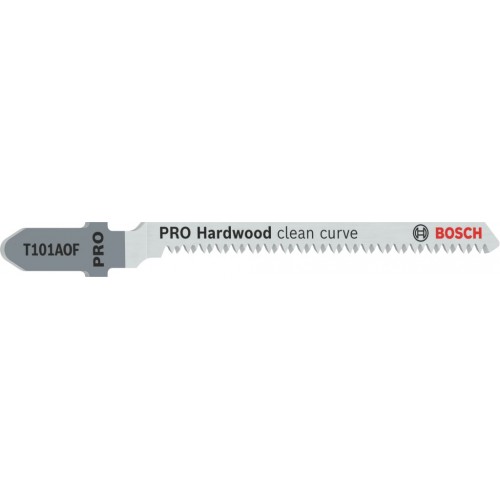 BOSCH Brzeszczot do wyrzynarki PRO Hardwood clean curve T101AOF 83 mm, 5 szt. 2608634233