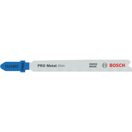 BOSCH Brzeszczot do wyrzynarki PRO Metal thin T121GFC, 92 mm, 5 szt. 2608655104