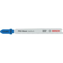 BOSCH Brzeszczot do wyrzynarki PRO Metal medium T121AFC, 92 mm, 5 szt. 2608655106