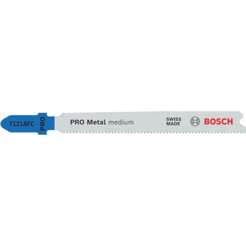 BOSCH Brzeszczot do wyrzynarki PRO Metal medium T121AFC, 92 mm, 5 szt. 2608655106