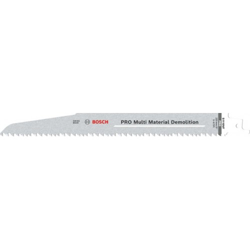 BOSCH PRO Multi Material Demolition S1110VF Blade, 1,6 x 22 x 225 mm, 5 szt. 2608657610