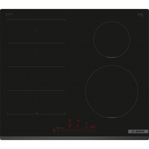 Bosch Serie 6 Płyta indukcyjna 60 cm Czarny, montaż nablatowy PIX631HC1E