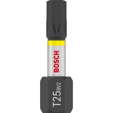 BOSCH Bit PRO Torx Impact, T25, 25 mm, z okienkiem, 10 × 25 szt. 2607002806