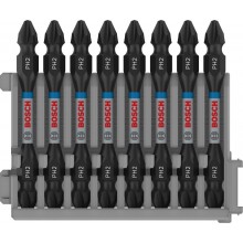 BOSCH Bity dwustronne PRO Impact z indeksem Pick and Click, PH2, 65 mm, 8 szt. 2608522337