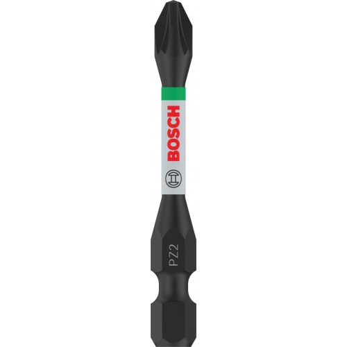 BOSCH Bit PRO Pozidriv Impact, PZ2, 55 mm, 2 szt. 2608522544