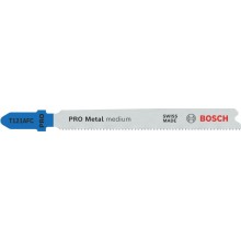 BOSCH Brzeszczot do wyrzynarki PRO Metal medium T121AFC, 92 mm, 2 szt. 2608655095