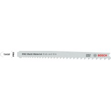 BOSCH Brzeszczot do wyrzynarki PRO Multi Material thick and thin T345XF, 132 mm, 2 szt.