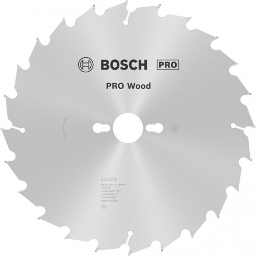 BOSCH Tarcza pilarska PRO Wood, 254 × 2,8 × 30 mm, T24 2608838412