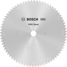 BOSCH Tarcza pilarska PRO Steel, do narzędzi przewodowych, 305 × 2,2 × 25,4 mm, T72