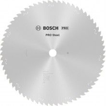 BOSCH Tarcza pilarska PRO Steel, do narzędzi przewodowych, 355 × 2,2 × 25,4 mm, T66