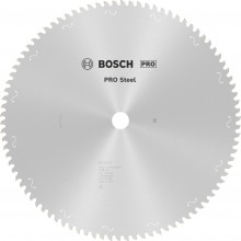 BOSCH Tarcza pilarska PRO Steel, do narzędzi przewodowych, 355 × 2,2 × 25,4 mm, T90