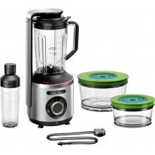 Bosch Blender próżniowy VitaPower 1000 W Srebrny MMBV625M