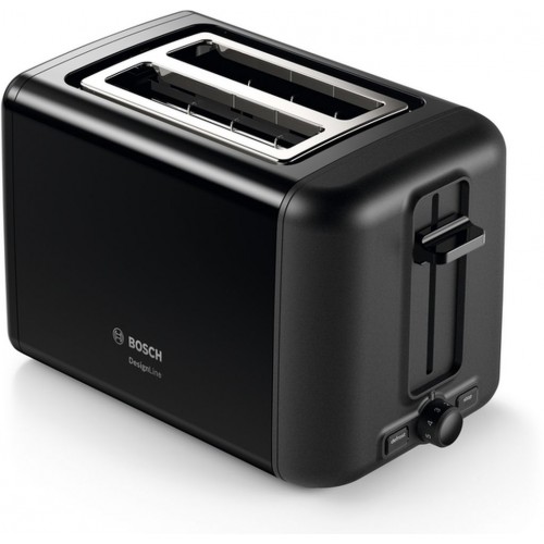 Bosch Compact toaster DesignLine Czarny TAT3P423