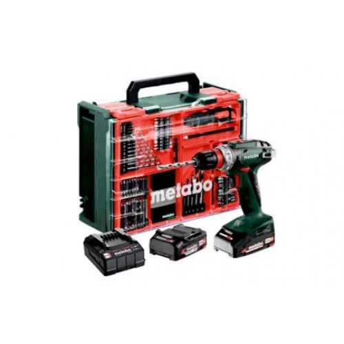 Metabo BS 18 Quick Set Wiertarko-wkrętarka akumulatorowa (18V 2x2Ah) 602217710