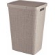 CURVER JUTE 58L Kosz na brudną bieliznę 43 x 34 x 60 cm, taupe 08093-382