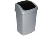 CURVER SWING BIN 10L Kosz na śmieci 24,6 x 19,8 x 37,3 cm szary 03984-373