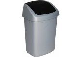 CURVER SWING BIN 25L Kosz na śmieci 34,6 x 27,8 x 51,1 cm szary 03986-373