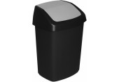 CURVER SWING BIN 25L Kosz na śmieci 34,6 x 27,8 x 51,1 cm czarny 03986-Y09