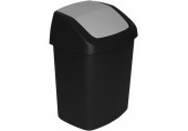 CURVER SWING BIN 15L Kosz na śmieci 30,6 x 24,8 x 41,8 cm czarny 03985-Y09