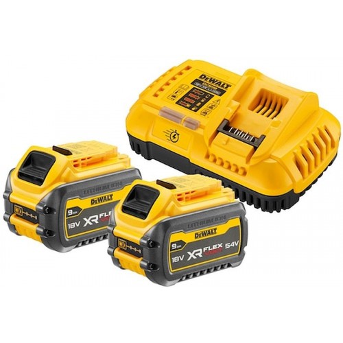 DeWALT DCB118X2 Zestaw XR FlexVolt 54V Ładowarka DCB118 + 18V (2x9,0Ah) DeWALT DCB118X2 Zestaw XR FlexVolt 54V Ładowarka DCB118 + 18V (2x9,0Ah)