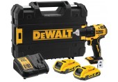 DeWALT DCD708D2T Aku wiertarkowkrętarka (65Nm/18V/2x2,0Ah) Tstak