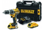 DeWALT DCD796D2 Aku Wiertarko-wkrętarka udarowa XR (70Nm/18V/2x2,0Ah) Tstak