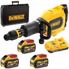 DeWALT DCH911X3 Akumulatorowy młot wyburzeniowy SDS-Max FlexVolt (27J/54V/3x9,0Ah) walizka