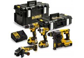 DeWALT DCK422P3 Kombopack DCG405+DCH273+DCD796+DCF887 (18V/3x5,0Ah) 2x Toughsystem