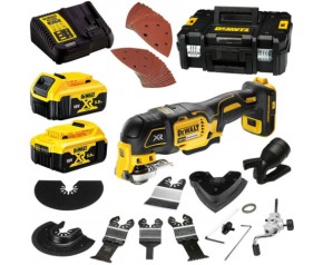 DeWALT DCS356P2 Narzędzie wielofunkcyjne XR 18V (2x5,0Ah) Tstak