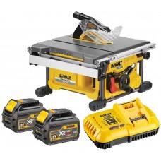 DeWALT DCS7485T2 Aku Piła stołowa krajzega XR FlexVolt (210mm/54V/2x6,0Ah)