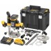 DeWALT DCW620H2 Akumulatorowa frezarka górnowrzecionowa (12mm/18V/2x5,0Ah) Tstak