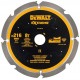 DeWALT DT1473 Tarcza tnąca 216 x30 mm do włóknocementu 8T